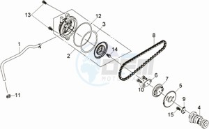 CITYCOM 125 drawing CYLINDER HEAD COVER