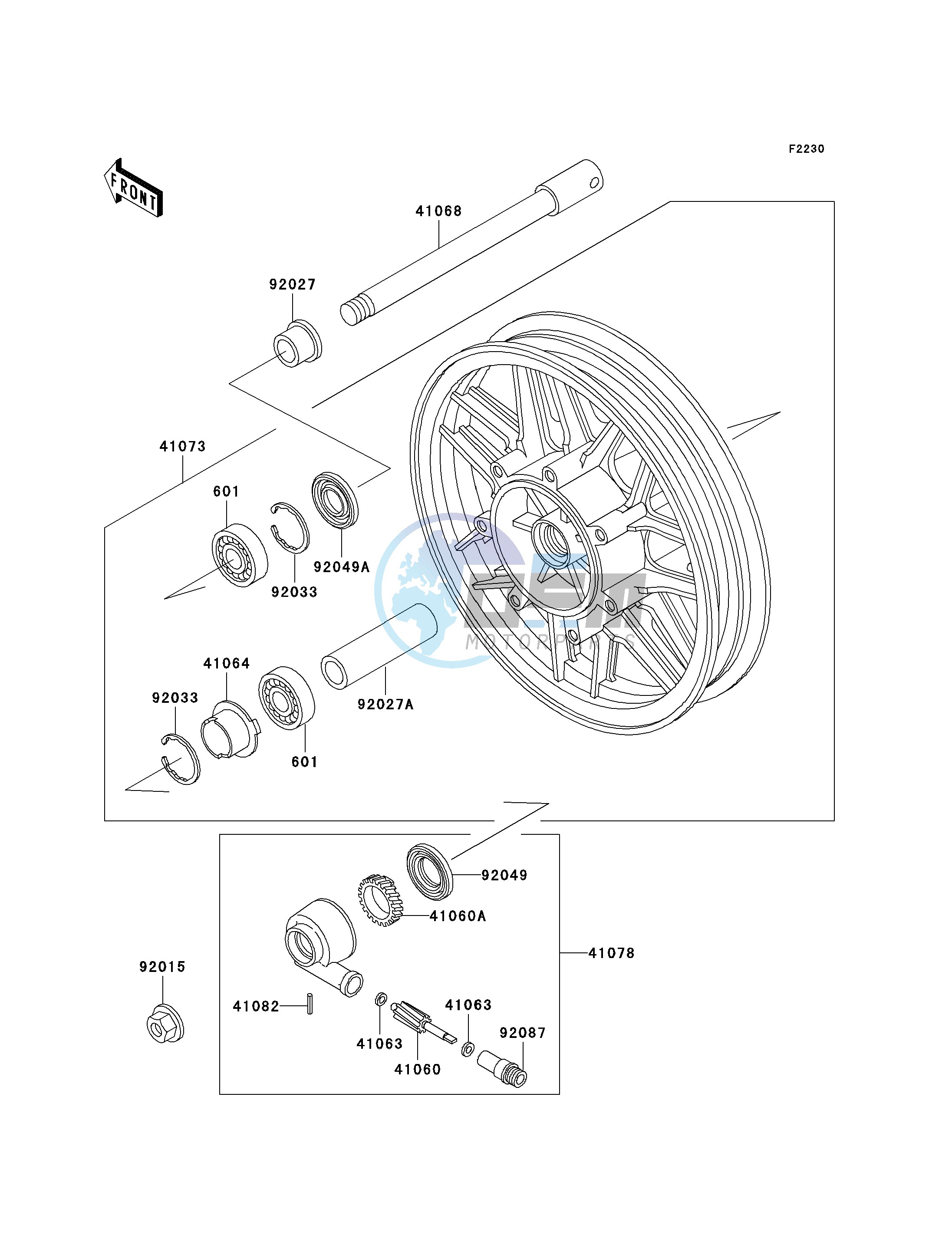 FRONT WHEEL