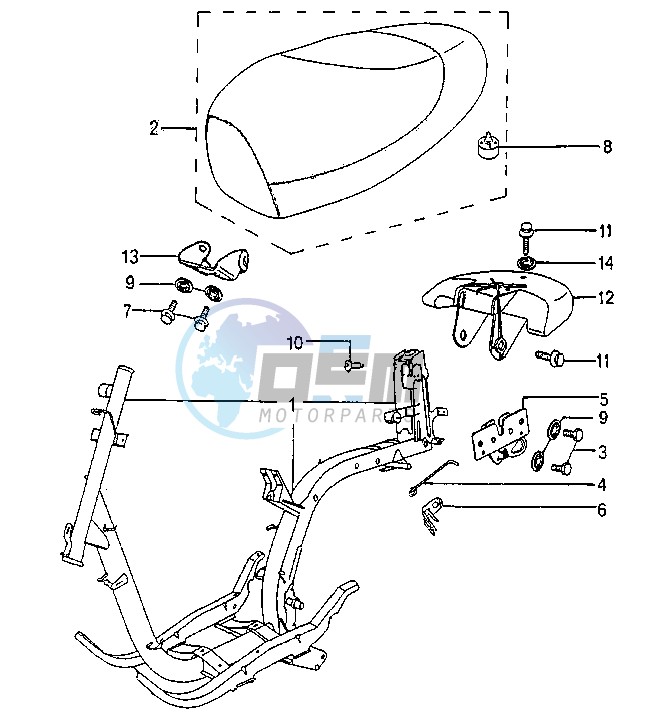 FRAME-SADDLE