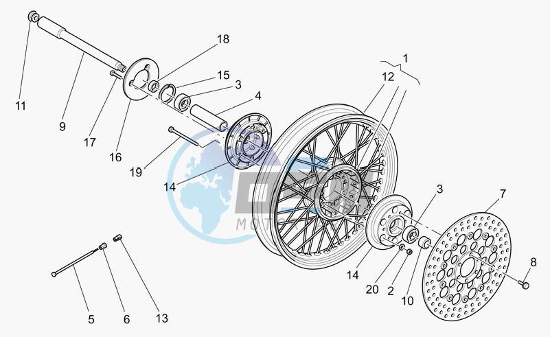 Front wheel