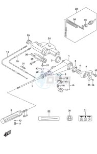 DF 25A drawing Tiller Handle