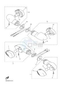 YZF-R6 R6 600 (1JSU 1JSV) drawing FLASHER LIGHT