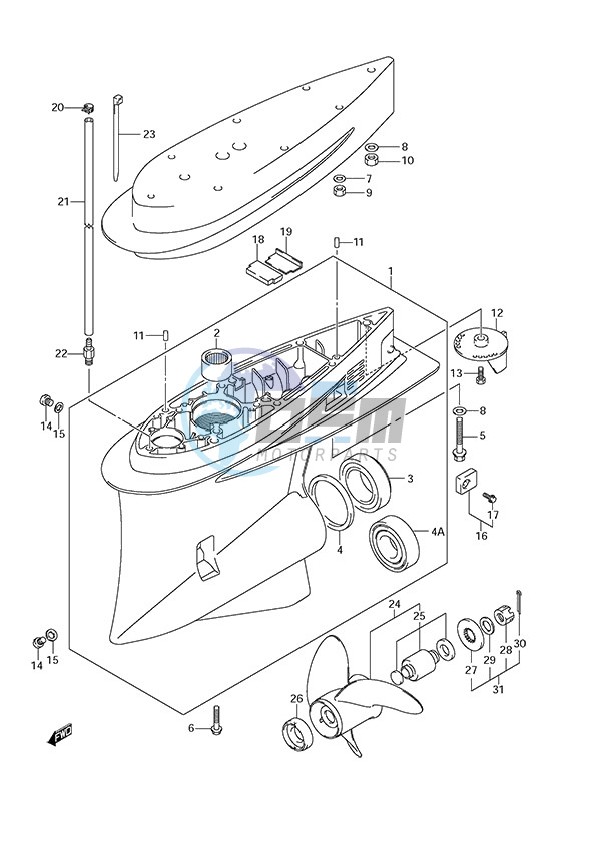 Gear Case (C/R)