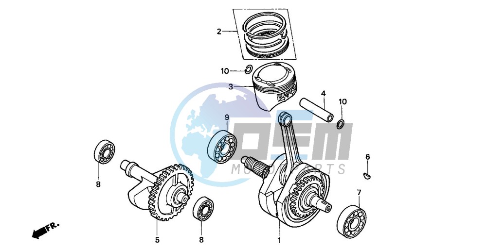 CRANKSHAFT/PISTON