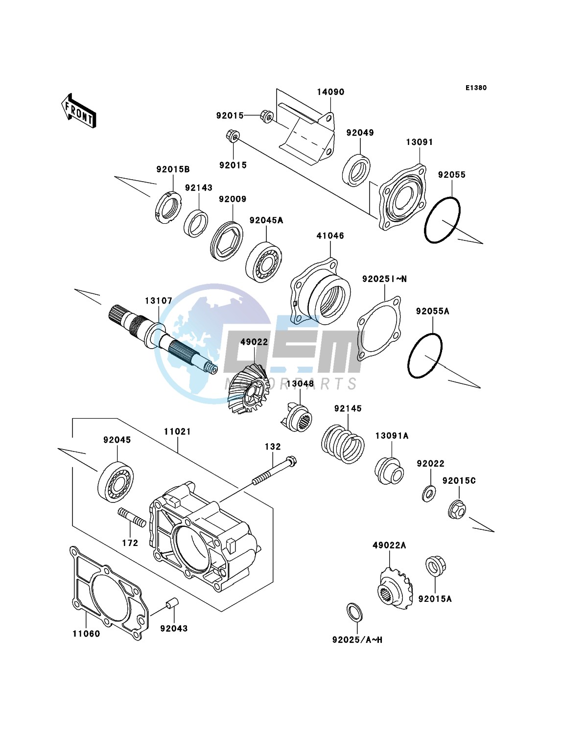 Bevel Gear Case