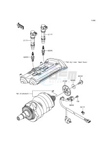 ER-6F_ABS EX650FFF XX (EU ME A(FRICA) drawing Ignition System