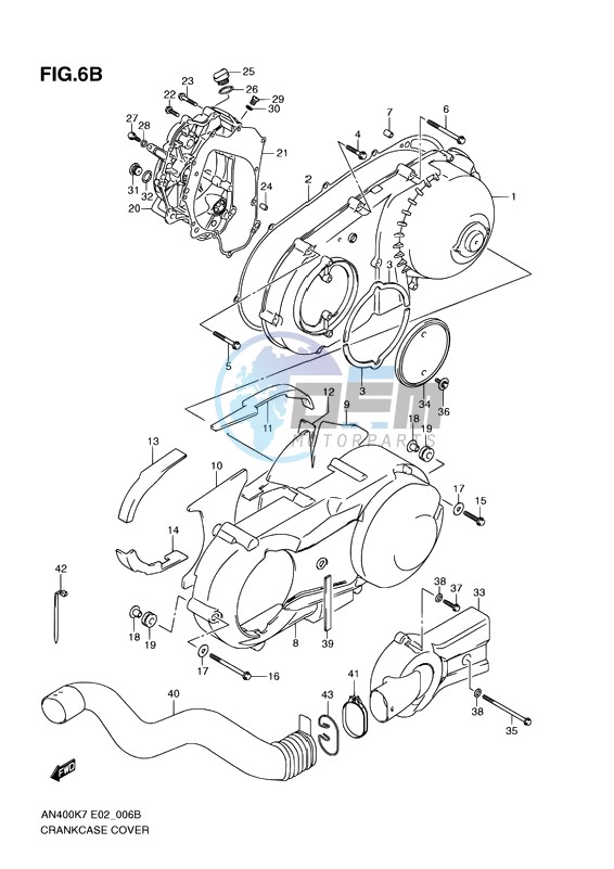 CRANKCASE COVER