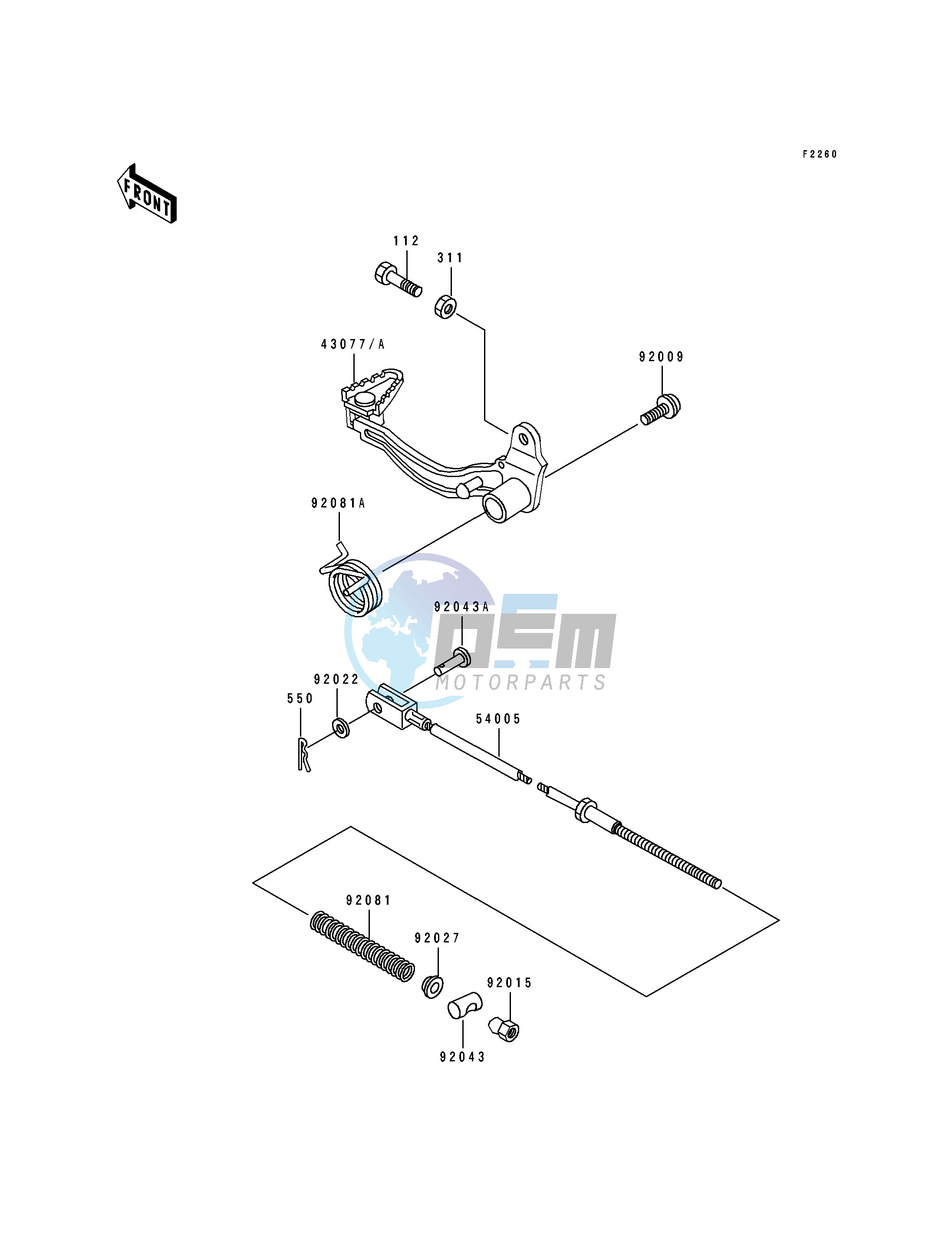 BRAKE PEDAL