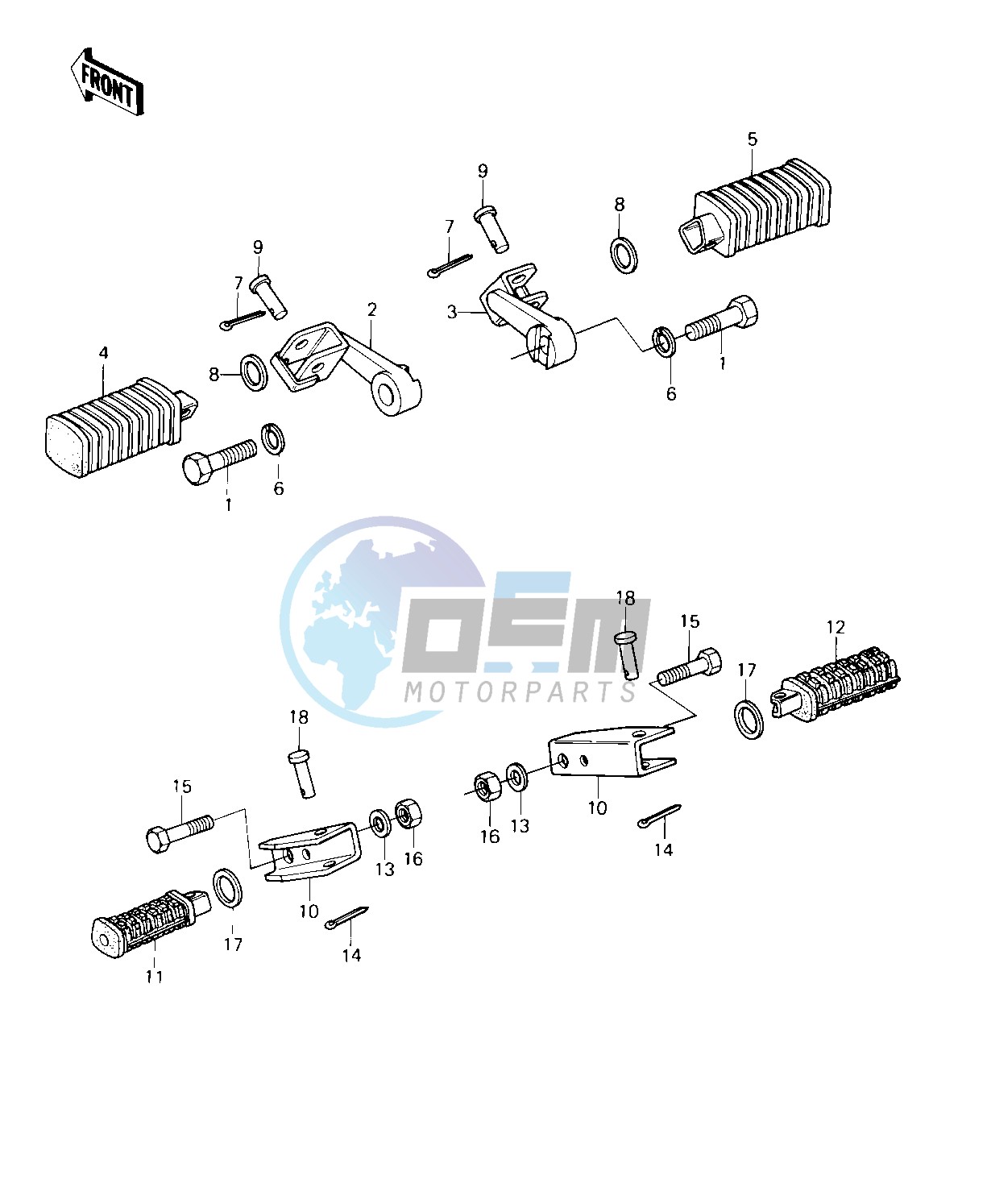 FOOTRESTS -- 80-81 C1_C2- -