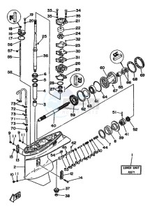 60FEO-60FETO drawing LOWER-CASING-x-DRIVE-1