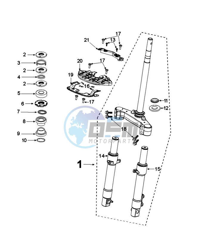 FORKS AND STEERING