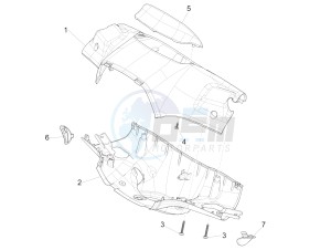 Sprint 50 4T 4V (NAFTA) drawing Handlebars coverages