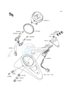 VN 800 B [VULCAN 800 CLASSIC] (B1-B5) [VULCAN 800 CLASSIC] drawing METER-- S- --- VN800-B1- -