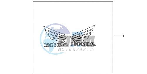 3D LOGO KIT HONDA