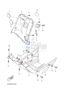 CW50LN BOOSTER (2B6M) drawing LEG SHIELD