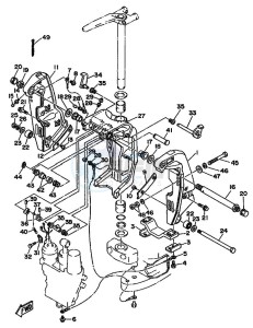 250A drawing FRONT-FAIRING-BRACKET