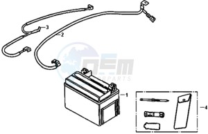 CROX 50 L5-L6 drawing BATTERY