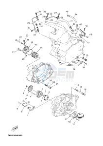 XTZ660Z TENERE (11D9) drawing OIL PUMP