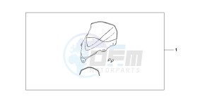 CBR125RW drawing WINDSCREEN