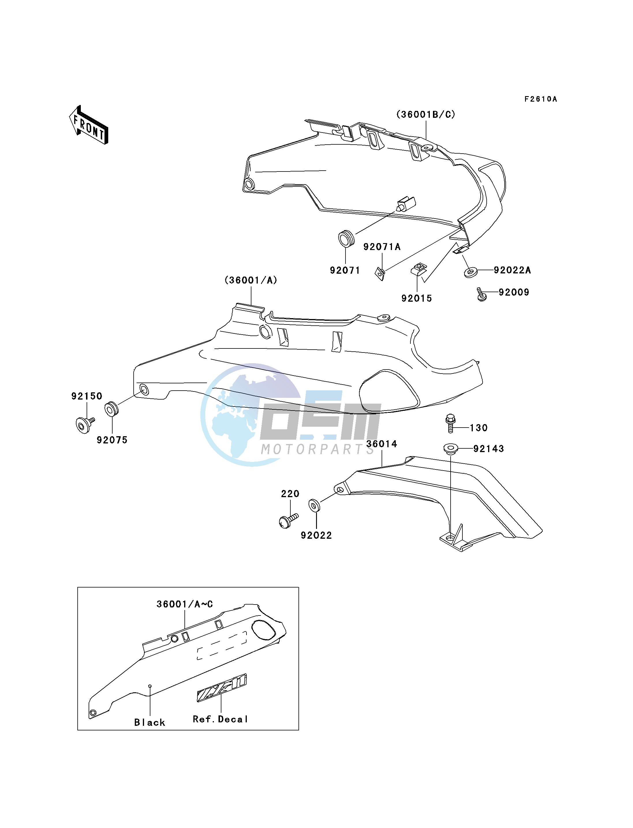 SIDE COVERS_CHAIN COVER -- ZX1100-D2- -