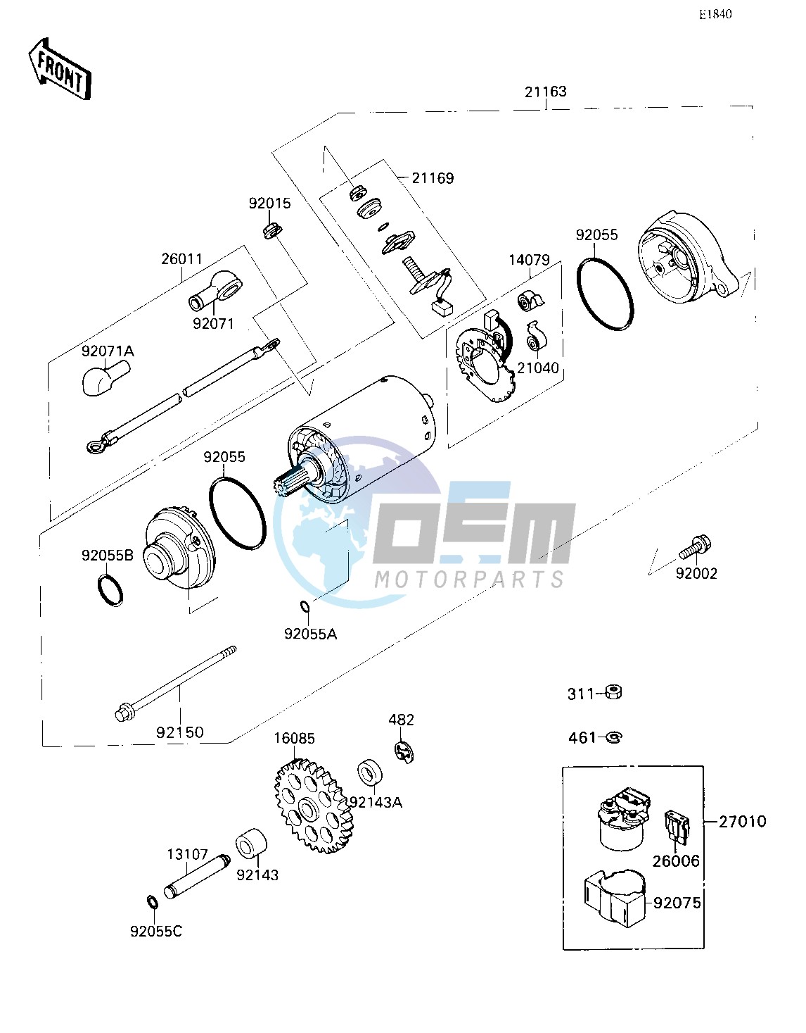 STARTER MOTOR