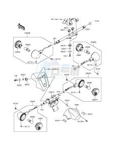 VULCAN_1700_VOYAGER_ABS VN1700BEF GB XX (EU ME A(FRICA) drawing Turn Signals