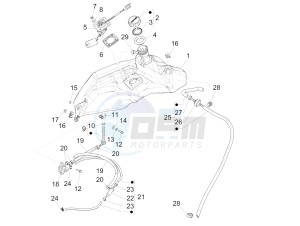 SPRINT 50 2T NOABS E2 (EMEA) drawing Fuel tank