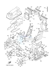 YXR700F YXR7FSPD RHINO 700 SPORTS EDITION (1RBM 1RBN 1RBP) drawing SIDE COVER