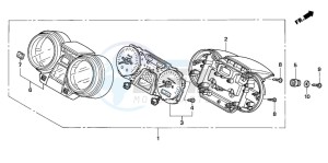 CB1300F CB1300SUPER FOUR drawing METER (CB1300S/SA)