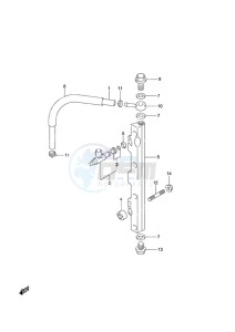 DF 140A drawing Fuel Injector