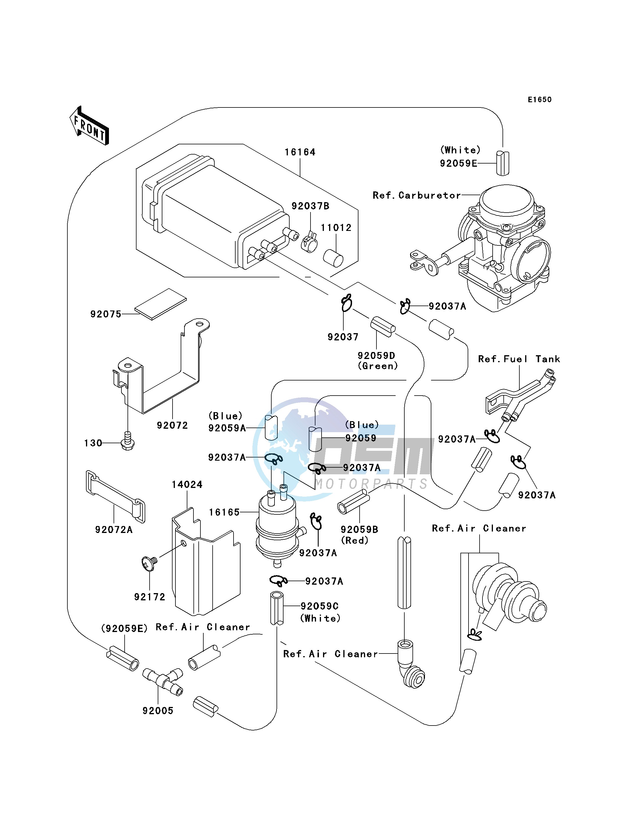 FUEL EVAPORATIVE SYSTEM-- D6F_D7F- --- CA- -