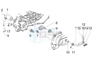 Stalker 50 drawing Starter - Electric starter