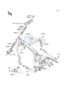 VN 1700 G [VULCAN 1700 CLASSIC LT] (9G-9FA) G9F drawing FRAME