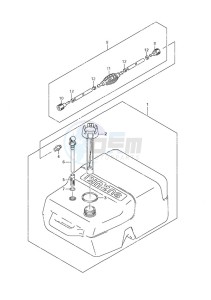 DF 9.9A drawing Opt: Fuel Tank