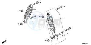 TRX500FMC TRX500FM ED drawing FRONT CUSHION