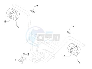 Nexus 500 e3 (UK) UK drawing Selectors - Switches - Buttons