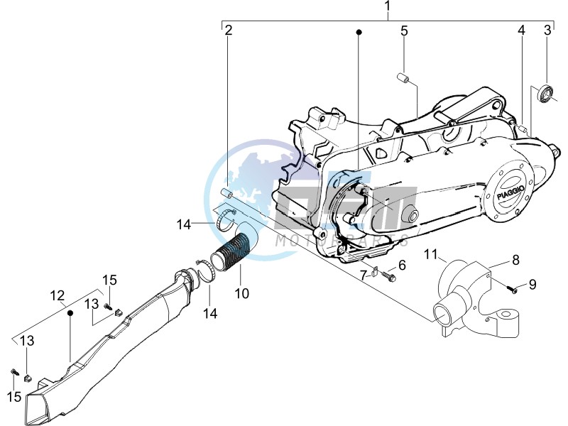 Crankcase cover - Crankcase cooling