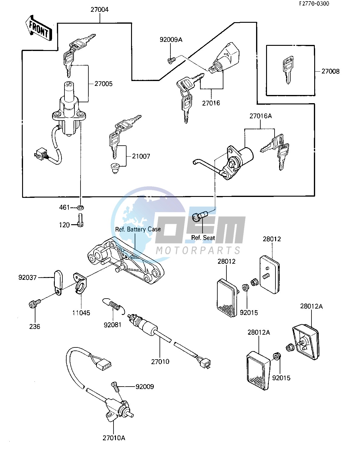 IGNITION SWITCH_LOCKS_REFLECTORS