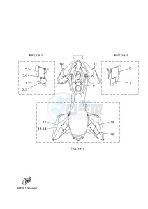 YFM250R YFM25RB RAPTOR 250 (1BTG 1BTH 1BTJ) drawing EMBLEM & LABEL 1