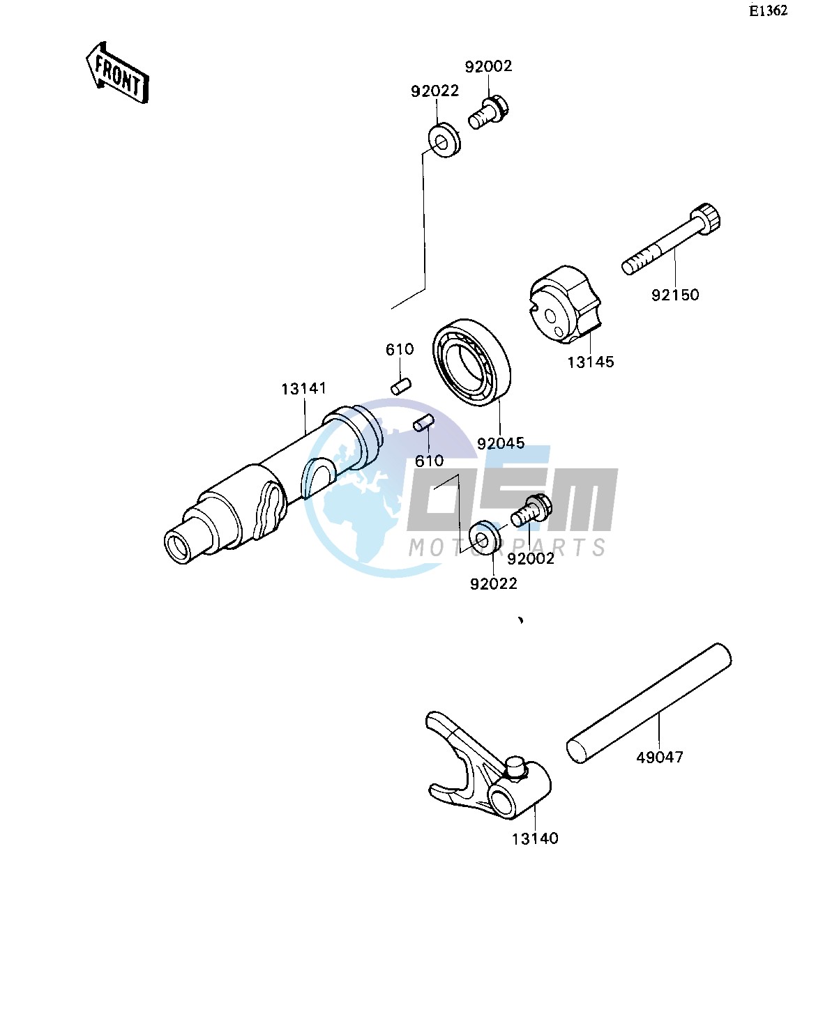 CHANGE DRUM_SHIFT FORK