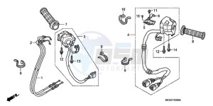 ST13009 UK - (E / MKH MME) drawing SWITCH/CABLE