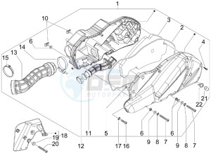 Runner 125 ST 4T E3 (EMEA) drawing Air filter