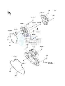 VN 2000 G [VULCAN 2000] (8F-9F) G8F drawing CAM COVER-- S- -