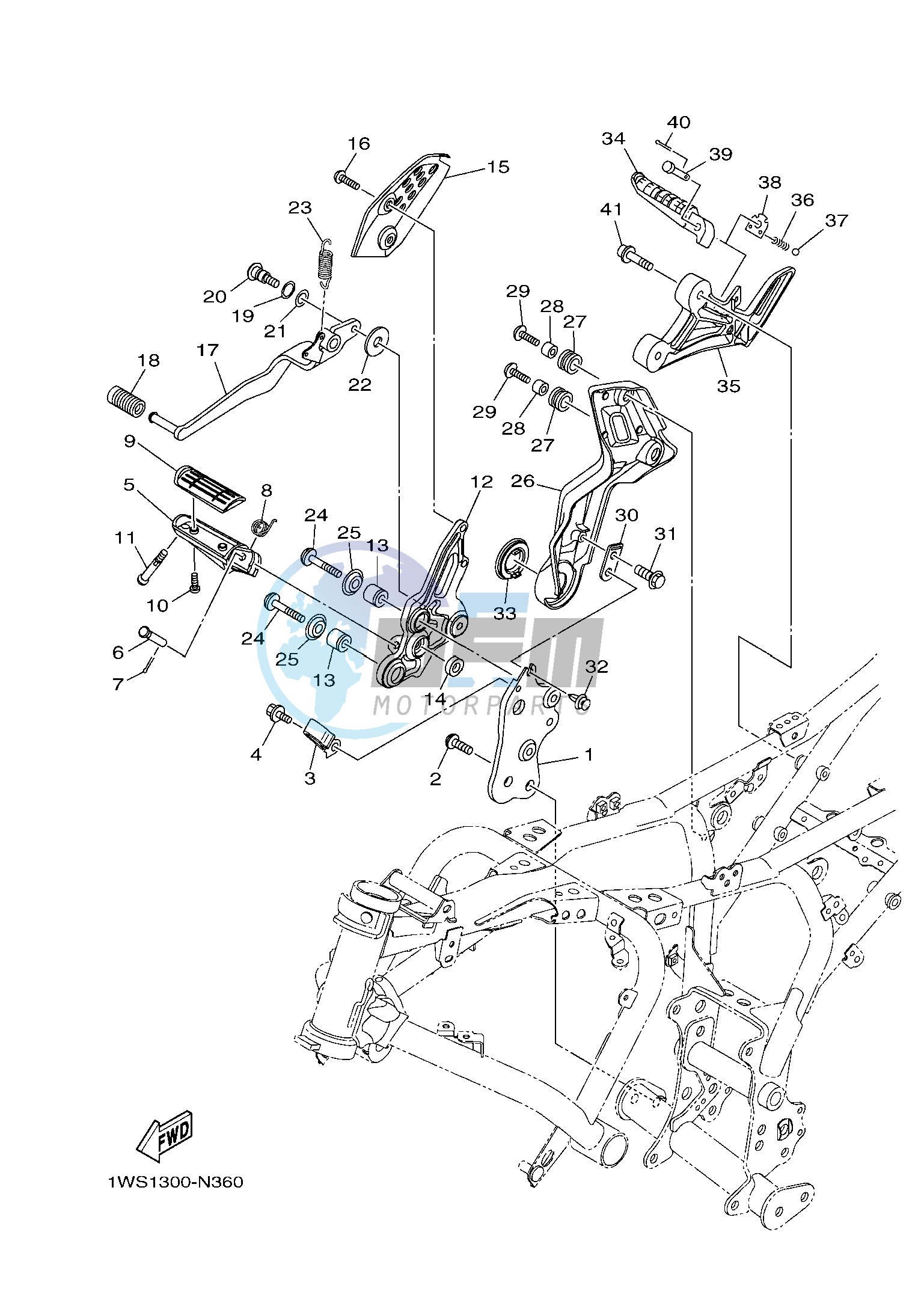 STAND & FOOTREST 2