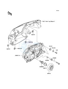 ER-6f EX650A6F GB XX (EU ME A(FRICA) drawing Headlight(s)