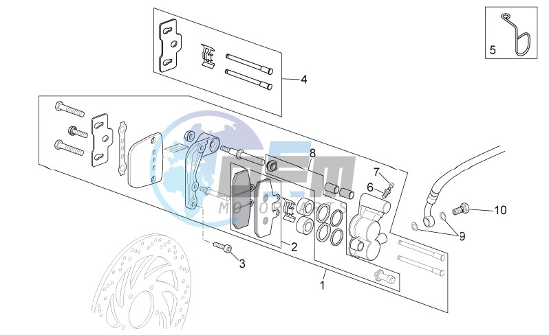 Front caliper I