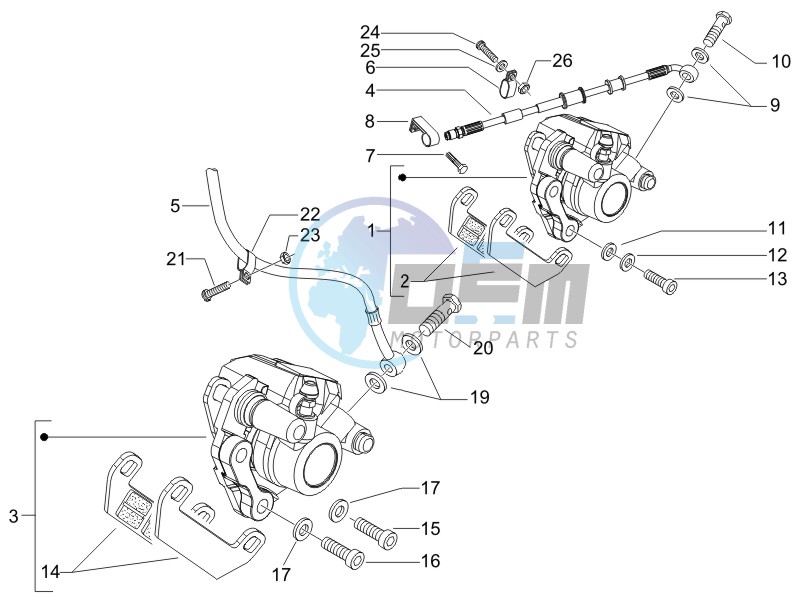 Brakes hose  - Calipers