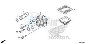 TRX420FM2G TRX420 ED drawing OIL PUMP (TRX420FE1/FM1/FM2/TE1/TM1)