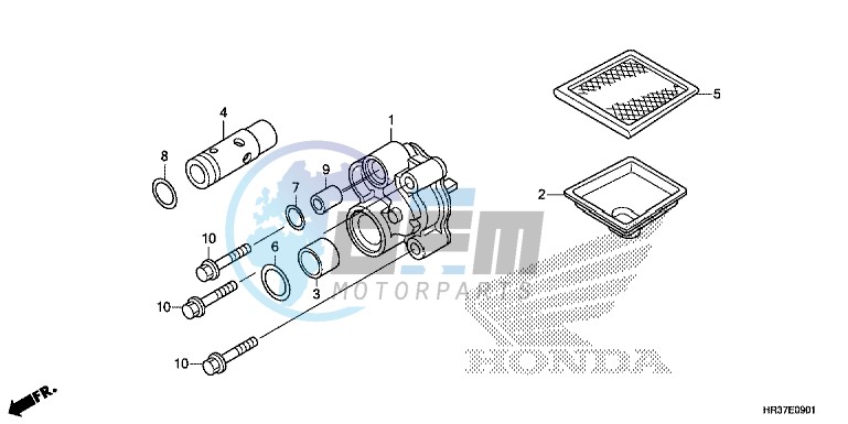 OIL PUMP (TRX420FE1/FM1/FM2/TE1/TM1)