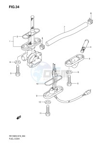 RV125 (E19) VanVan drawing FUEL COCK